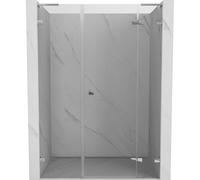 Mexen Lunar L porte de douche pivotante à droite 145 cm, transparent, chrome - 834SL-145-050-01-00-P 70176 5905315522993