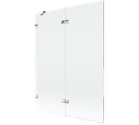 Mexen Lunar pare-douche 2 volets gauche 130 x 150 cm, transparent, chrome - 897-130-100-01-00-L 70189 5905315516497