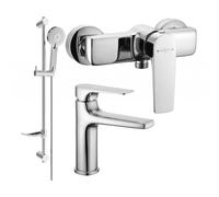 Mexen Lynx DF40 ensemble de douche, chromé - 745904DF40-00 5599 5907709185579