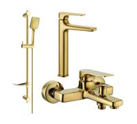 Mexen Lynx DF62 ensemble de baignoire, doré - 745913DF62-50 5581 5907709185395
