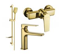Mexen Lynx DF62 ensemble de douche, doré - 745904DF62-50 5597 5907709185555