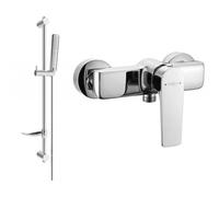 Mexen Lynx DF72 ensemble de douche avec robinet de douche, chromé - 74594DF72-00 5658 5907709187450