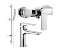 Mexen Lynx DF72 ensemble de douche, chrome - 745904DF72-00 5602 5907709185609