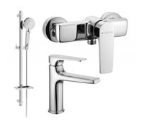 Mexen Lynx DQ40 ensemble de douche, chrome - 745904DQ40-00 5591 5907709185494