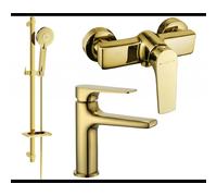 Mexen Lynx DQ40 ensemble de douche, doré - 745904DQ40-50 5592 5907709185500