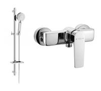 Mexen Lynx DQ40 robinet de douche avec ensemble de douche, chrome - 74594DQ40-00 5647 5907709187344