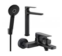 Mexen Lynx Ensemble baignoire R40, noir - 745913R40-70 5633 5907709187207