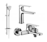 Mexen Lynx Ensemble de baignoire DQ40, chrome - 745903DQ40-00 5559 5907709185173