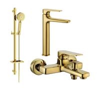 Mexen Lynx DQ40 ensemble baignoire, doré - 745913DQ40-50 5576 5907709185340