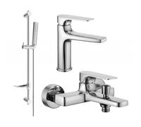 Mexen Lynx Ensemble de bain DF72, chromé - 745903DF72-00 5570 5907709185289