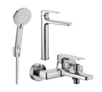 Mexen Lynx R40 ensemble de bain, chrome - 745913R40-00 5631 5907709187184