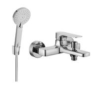 Mexen Lynx R40 robinet de baignoire avec ensemble de douche, chrome - 74593R40-00 5639 5907709187269