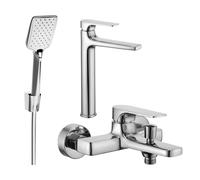 Mexen Lynx R62 ensemble pour baignoire, chrome - 745913R62-00 5628 5907709187153