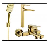 Mexen Lynx R62 ensemble de baignoire, doré - 745913R62-50 5629 5907709187160