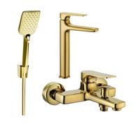 Mexen Lynx R62 ensemble de baignoire, doré - 745913R62-50 5629 5907709187160
