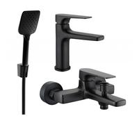 Mexen Lynx R62 ensemble pour baignoire, noir - 745903R62-70 5622 5907709187092