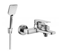 Mexen Lynx R62 robinet de baignoire avec ensemble de douche, chrome - 74593R62-00 5636 5907709187238