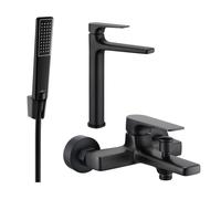 Mexen Lynx R72 ensemble de bain, noir - 745913R72-70 5635 5907709187221