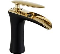 Mexen Lyra robinet de lavabo, noir/or - 745300-75 3993 5907709173989