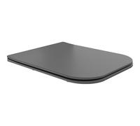Mexen Madox abattant à descente lente slim, duroplast, gris foncé mat - 39154061 53188 5905315341983