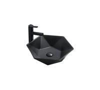Mexen Mery lavabo à poser 48 x 41 cm, noir mat - 21984885 1379 5907709190726