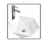Mexen Mery lavabo de comptoir 48 x 41 cm, blanc - 21984800 1378 5903163382127