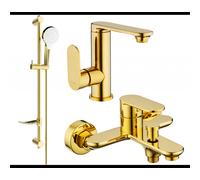 Mexen Milo DF05 ensemble de baignoire, doré - 713053DF05-50 5670 5907709185883