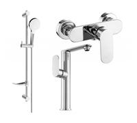 Mexen Milo DF05 ensemble de douche, chrome - 713154DF05-00 5705 5907709186231