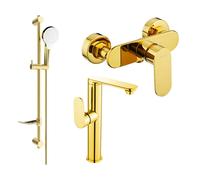 Mexen Milo DF05 ensemble de douche, doré - 713154DF05-50 5706 5907709186248