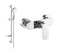 Mexen Milo DF05 robinet de douche avec ensemble de douche, chrome - 7134R05-00 5735 5907709186989