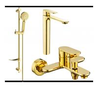 Mexen Milo DF40 ensemble bain, doré - 71313DF40-50 5673 5907709185913