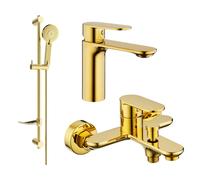 Mexen Milo DF40 ensemble baignoire, doré - 71303DF40-50 5661 5907709185791