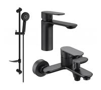 Mexen Milo DF40 ensemble de bain, noir - 71303DF40-70 5662 5907709185807