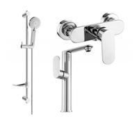 Mexen Milo DF40 ensemble de douche, chromé - 713154DF40-00 5702 5907709186200