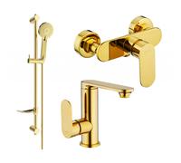 Mexen Milo DF40 ensemble de douche, doré - 713054DF40-50 5691 5907709186095