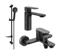 Mexen Milo DF40 ensemble de bain, noir - 71303DF40-70 5662 5907709185807