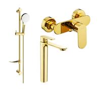 Mexen Milo DF05 ensemble de douche, doré - 71314DF05-50 5700 5907709186187
