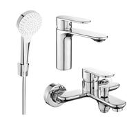 Mexen Milo R05 ensemble de bain, chrome - 71303R05-00 5711 5907709186743