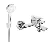 Mexen Milo R05 robinet de baignoire avec ensemble de douche, chromé - 7133R05-00 5741 5907709187047