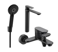 Mexen Milo R40 ensemble de bain, noir - 71313R40-70 5722 5907709186859