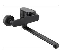 Mexen Milo robinet de baignoire bec long, noir - 71335-70 1901 5907709192218