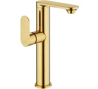 Mexen Milo robinet de lavabo haut avec poignée latérale, or - 71315-50 1896 5907709192171