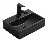 Mexen Mini lavabo sur plan 40 x 30 cm, noir mat - 21094085 2306 5907709190627