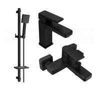 Mexen Mino Ensemble de baignoire DQ45, noir - 72403DQ45-70 3378 5907709180017