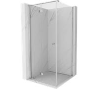Mexen Mist-F cabine de douche pliante gauche 120 x 120 cm, transparent, chromé - 8A6T-120-120-01-00-L 75459 5905315641847