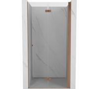 Mexen Mist-F porte de douche pliable droite 70 cm, transparent, cuivre brossé - 8A6-070-000-65-00-P 75538 5905315640369