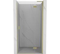 Mexen Mist-H L porte de douche pivotante droite 100 cm, transparent, or brossé - 8A5L-100-000-55-00-P 74934 5905315611048