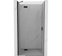 Mexen Mist-H Paroi de douche Porte battante gauche 85 cm, transparente, noire - 8A5-085-000-70-00-L