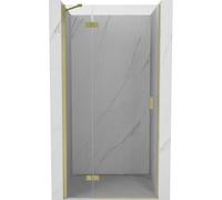 Mexen Mist-H porte de douche battante gauche 90 cm, transparent, or brossé - 8A5-090-000-55-00-L 74400 5905315609373