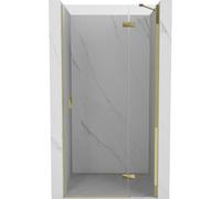 Mexen Mist-H porte de douche pivotante droite 110 cm, transparent, doré - 8A5-110-000-50-00-P 74680 5905315609854